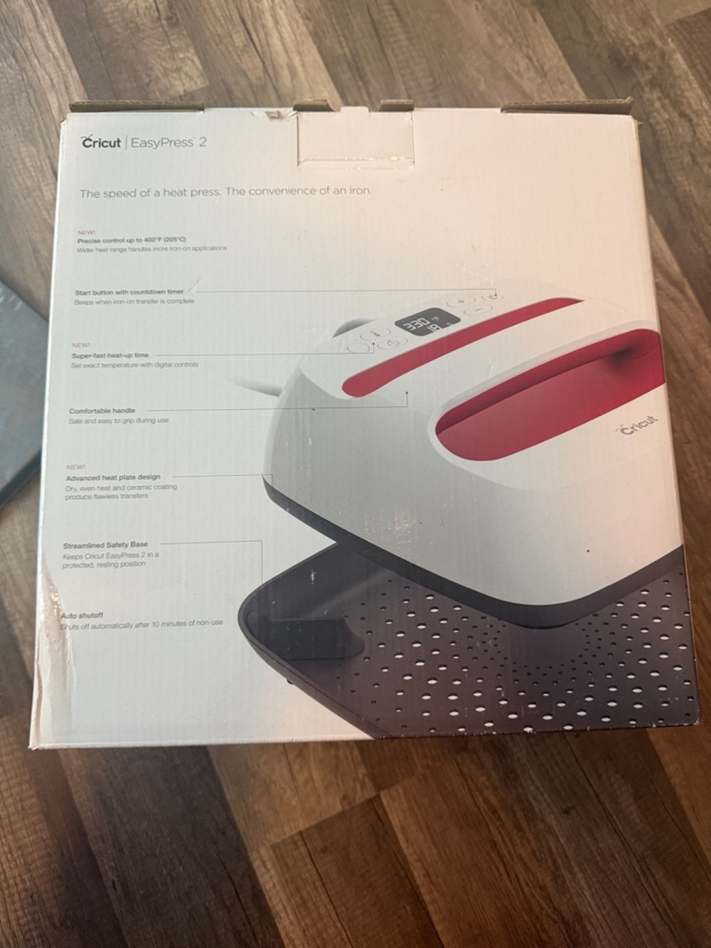 NIB- Cricut EasyPress 2 Heat Press with double sided heat press mat included. - Picture 4 of 6